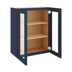 J&K Naval B7 Wall Glass Cabinet - 24" W x 30" H (No Glass Insert)