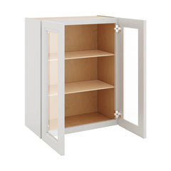 J&K Pure B5 Wall Glass Cabinet - 24" W x 30" H (No Glass Insert)