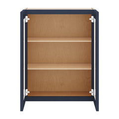 J&K Naval B7 Wall Glass Cabinet - 24" W x 30" H (No Glass Insert)
