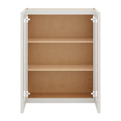 J&K Pure B5 Wall Glass Cabinet - 24" W x 30" H (No Glass Insert)
