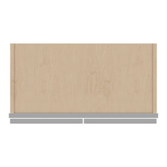 J&K Castle Grey S5 Wall Glass Cabinet - 24" W x 30" H (No Glass Insert)