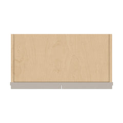 J&K Pebble B6 Wall Glass Cabinet - 24" W x 30" H (No Glass Insert)