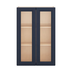J&K Naval B7 Wall Glass Cabinet - 24" W x 36" H (No Glass Insert)
