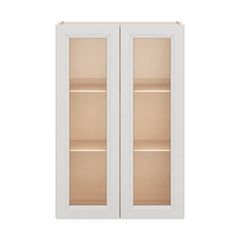 J&K Pure B5 Wall Glass Cabinet - 24" W x 36" H (No Glass Insert)