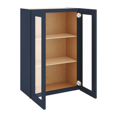 J&K Naval B7 Wall Glass Cabinet - 24" W x 36" H (No Glass Insert)