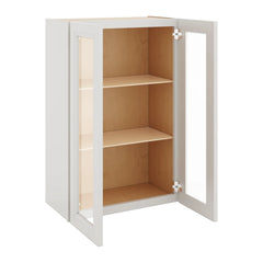 J&K Pure B5 Wall Glass Cabinet - 24" W x 36" H (No Glass Insert)