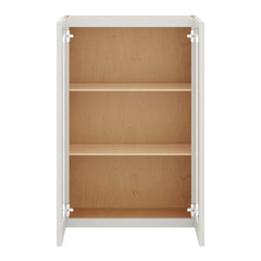 J&K Pure B5 Wall Glass Cabinet - 24" W x 36" H (No Glass Insert)