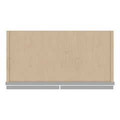 J&K Castle Grey S5 Wall Glass Cabinet - 24" W x 36" H (No Glass Insert)