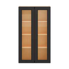 j-k-charcoal-e2-wall-glass-cabinet-24-w-x-42-h-no-glass-insert
