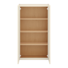 J&K Pearl Glazed H9 Wall Glass Cabinet - 24" W x 42" H (No Glass Insert)
