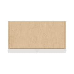 J&K Pure B5 Wall Glass Cabinet - 24" W x 42" H (No Glass Insert)