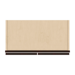 J&K Java Coffee S1 Wall Glass Cabinet - 24" W x 42" H (No Glass Insert)