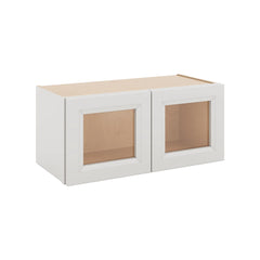 J&K Pure B5 Wall Glass Cabinet - 27" W x 12" H (No Glass Insert)