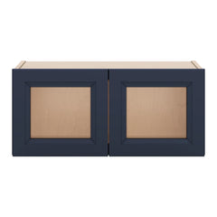 J&K Naval B7 Wall Glass Cabinet - 27" W x 12" H (No Glass Insert)