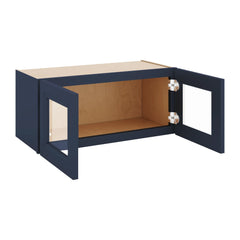 J&K Naval B7 Wall Glass Cabinet - 27" W x 12" H (No Glass Insert)
