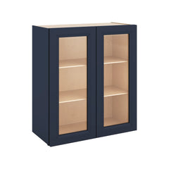 J&K Naval B7 Wall Glass Cabinet - 27" W x 30" H (No Glass Insert)
