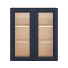 J&K Naval B7 Wall Glass Cabinet - 27" W x 30" H (No Glass Insert)