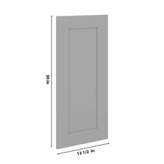 J&K Castle Grey S5 Dummy Insert Door Panel 13 1/2" W x 30" H