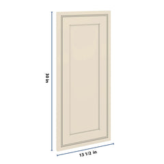 J&K Pearl Glazed H9 Dummy Insert Door Panel 13 1/2" W x 30" H