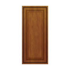 J&K Mocha Glazed K10 Dummy Insert Door Panel 13 1/2" W x 30" H