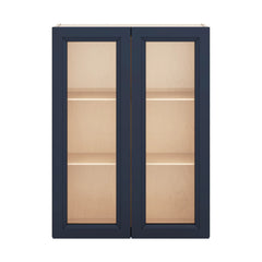 J&K Naval B7 Wall Glass Cabinet - 27" W x 36" H (No Glass Insert)