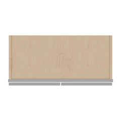 J&K Castle Grey S5 Wall Glass Cabinet - 27" W x 36" H (No Glass Insert)