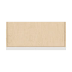 J&K Pure B5 Wall Glass Cabinet - 27" W x 36" H (No Glass Insert)