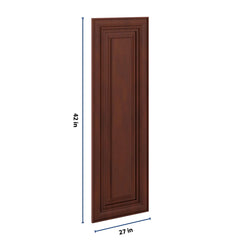 J&K Mahogany J5 Dummy Insert Door Panel 13 1/2" W x 42" H