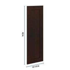 J&K Java Coffee S1 Dummy Insert Door Panel 13 1/2" W x 42" H