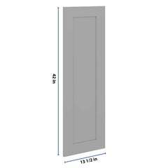J&K Castle Grey S5 Dummy Insert Door Panel 13 1/2" W x 42" H
