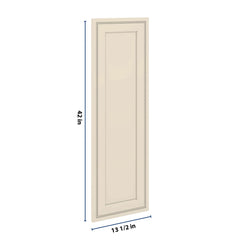 J&K Pearl Glazed H9 Dummy Insert Door Panel 13 1/2" W x 42" H