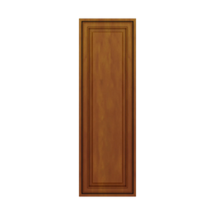 J&K Mocha Glazed K10 Dummy Insert Door Panel 13 1/2" W x 42" H