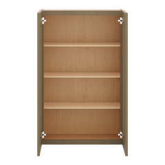 J&K Hazel H8 Wall Glass Cabinet - 27" W x 42" H (No Glass Insert)