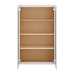 J&K Pure B5 Wall Glass Cabinet - 27" W x 42" H (No Glass Insert)