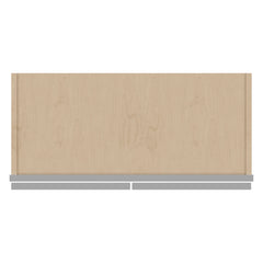 J&K Castle Grey S5 Wall Glass Cabinet - 27" W x 42" H (No Glass Insert)