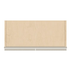 J&K Pebble B6 Wall Glass Cabinet - 27" W x 42" H (No Glass Insert)