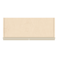 j-k-creme-glazed-a7-wall-glass-cabinet-30-w-x-12-h-no-glass-insert