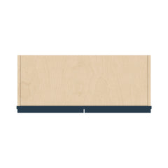 J&K Naval B7 Wall Glass Cabinet - 30" W x 12" H (No Glass Insert)