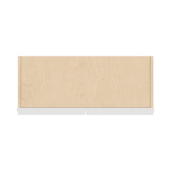 J&K Pure B5 Wall Glass Cabinet - 30" W x 12" H (No Glass Insert)
