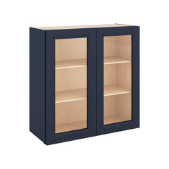J&K Naval B7 Wall Glass Cabinet - 30" W x 30" H (No Glass Insert)