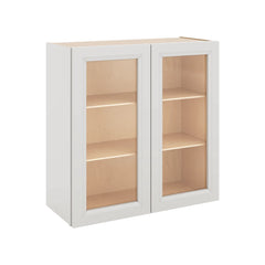 J&K Pure B5 Wall Glass Cabinet - 30" W x 30" H (No Glass Insert)