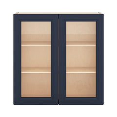J&K Naval B7 Wall Glass Cabinet - 30" W x 30" H (No Glass Insert)