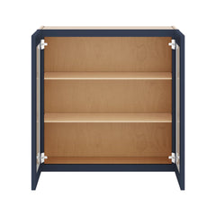J&K Naval B7 Wall Glass Cabinet - 30" W x 30" H (No Glass Insert)
