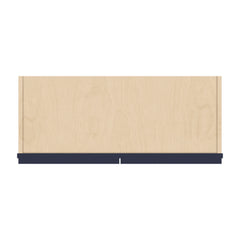 J&K Naval B7 Wall Glass Cabinet - 30" W x 30" H (No Glass Insert)