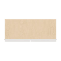 J&K Pure B5 Wall Glass Cabinet - 30" W x 30" H (No Glass Insert)