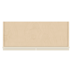 J&K Pearl Glazed H9 Wall Glass Cabinet - 30" W x 30" H (No Glass Insert)