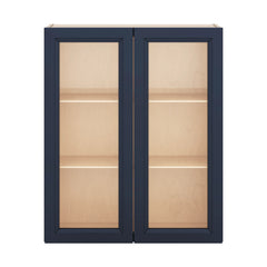 J&K Naval B7 Wall Glass Cabinet - 30" W x 36" H (No Glass Insert)