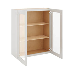 J&K Pure B5 Wall Glass Cabinet - 30" W x 36" H (No Glass Insert)