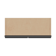 j-k-charcoal-e2-wall-glass-cabinet-30-w-x-36-h-no-glass-insert