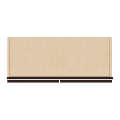 J&K Java Coffee S1 Wall Glass Cabinet - 30" W x 36" H (No Glass Insert)